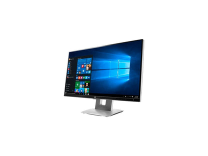 HP EliteDisplay E230t 23" Full HD 1920x1080 60Hz VGA HDMI DisplayPort HDCP Support Ergonomics Backlit LED IPS Touchscreen Monitor
