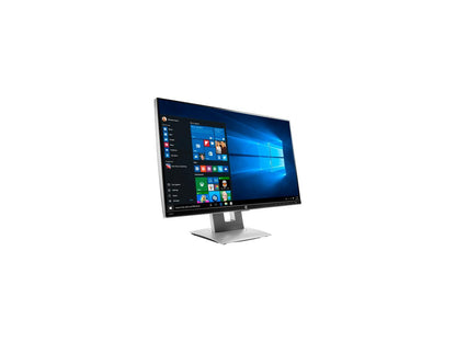 HP EliteDisplay E230t 23" Full HD 1920x1080 60Hz VGA HDMI DisplayPort HDCP Support Ergonomics Backlit LED IPS Touchscreen Monitor