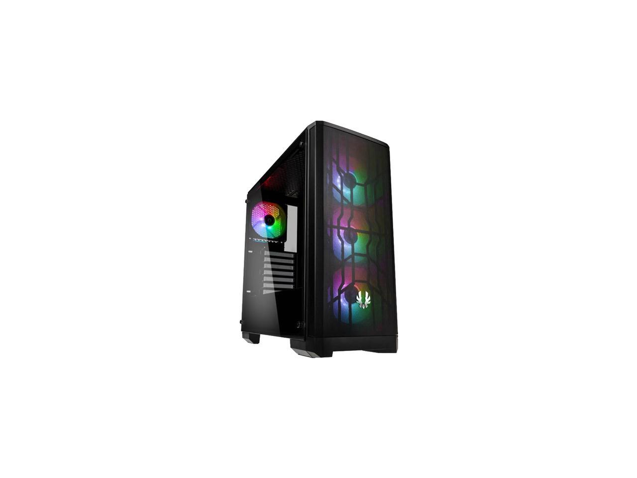 BitFenix Nova Mesh TG Black Case ARGB Edition BFC-NVM-300-KKGSK-4A EATX/ATX/Micro ATX/Mini ITX Tempered Glass/AURA SYNC