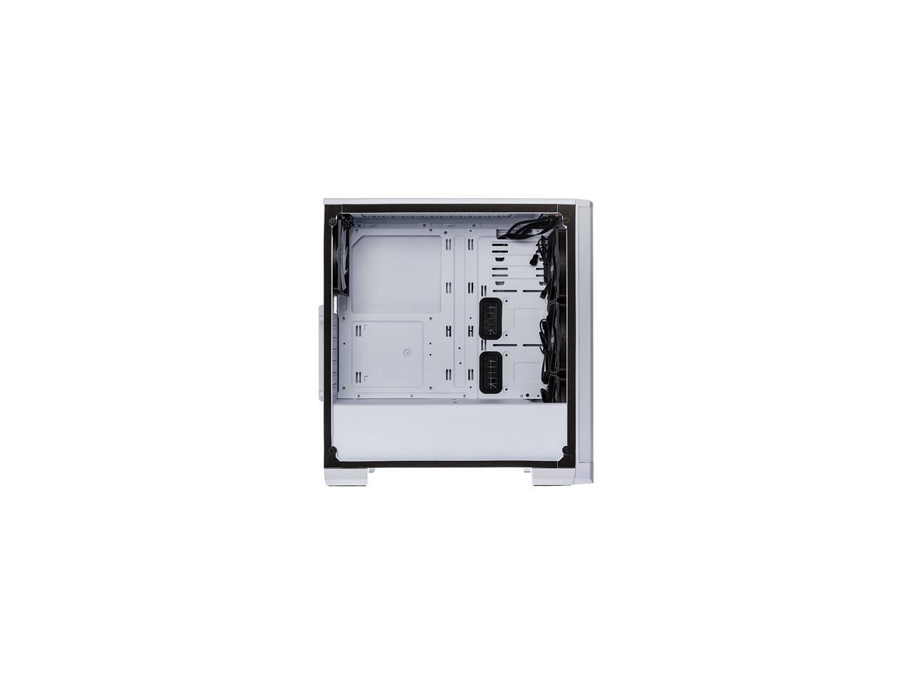 BitFenix Nova Mesh TG White Case ARGB Edition BFC-NVM-300-WWGKW-4A EATX/ATX/Micro ATX/Mini ITX Tempered Glass/AURA SYNC