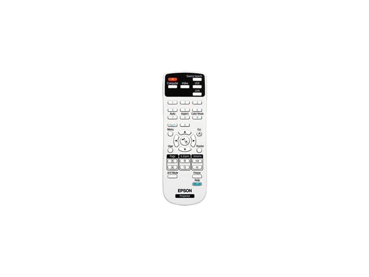 Epson Projector Remote Control Epson Replacement Projector Remote Control - For Projector