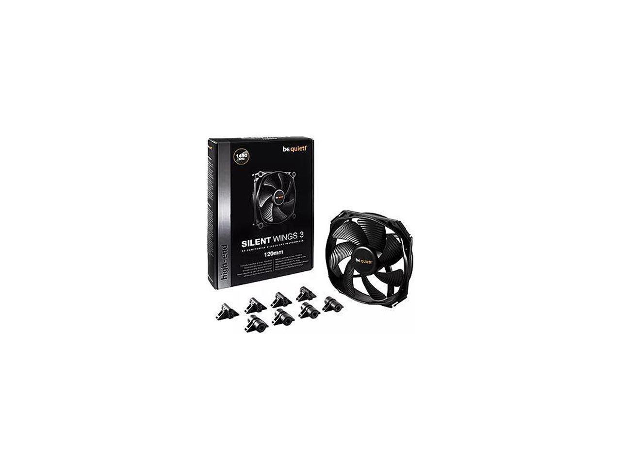 be quiet! SILENTWINGS 3 120mm Fluid-dynamic Bearing Fan