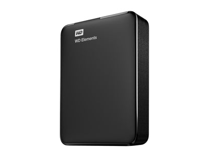 WD 3TB Elements Portable Hard Drive USB 3.0 Model WDBU6Y0030BBK-EESN Black