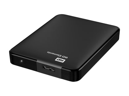 WD 3TB Elements Portable Hard Drive USB 3.0 Model WDBU6Y0030BBK-EESN Black