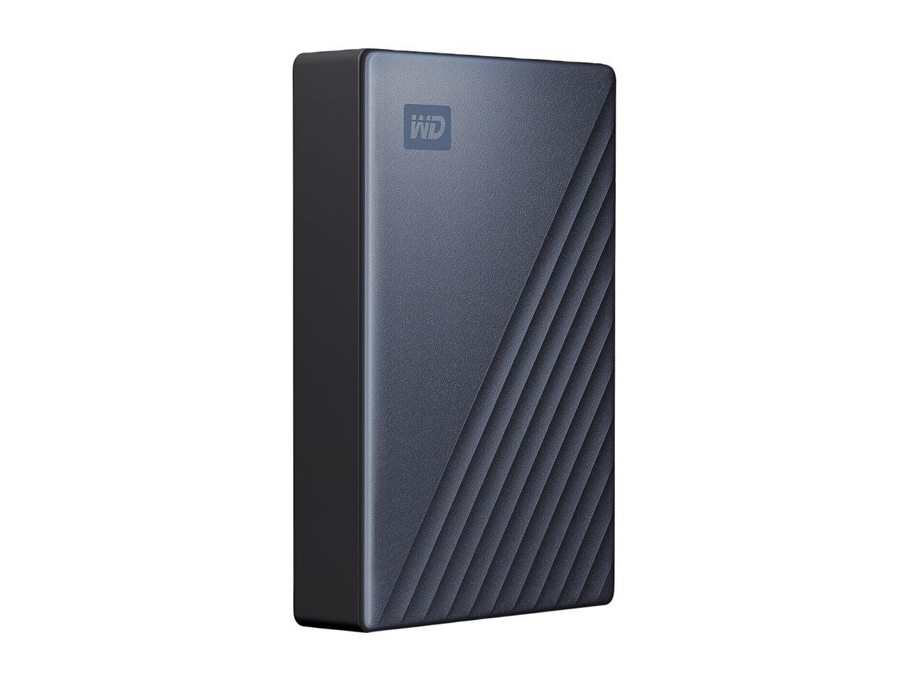 WD 5TB Blue My Passport Ultra Portable Storage External Hard Drive USB-C for PC/Windows (WDBFTM0050BBL-WESN)