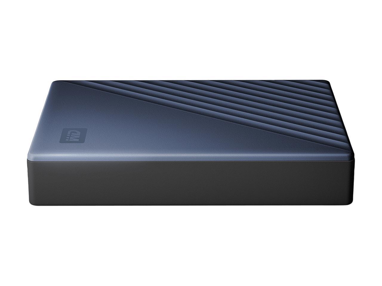 WD 5TB Blue My Passport Ultra Portable Storage External Hard Drive USB-C for PC/Windows (WDBFTM0050BBL-WESN)