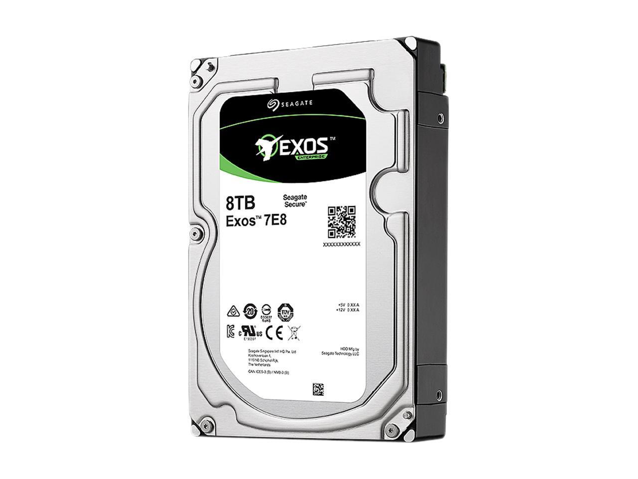 Seagate Technology ST8000NM0055 Seagate Enterprise ST8000NM0055 8 TB 3.5" Internal Hard Drive - SATA - 7200 - 256 MB Buffer - OEM