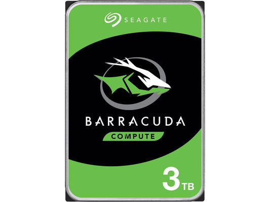 SEAGATE ST3000DM007 BARRACUDA 3TB 5400RPM SATA 3.5 HDD