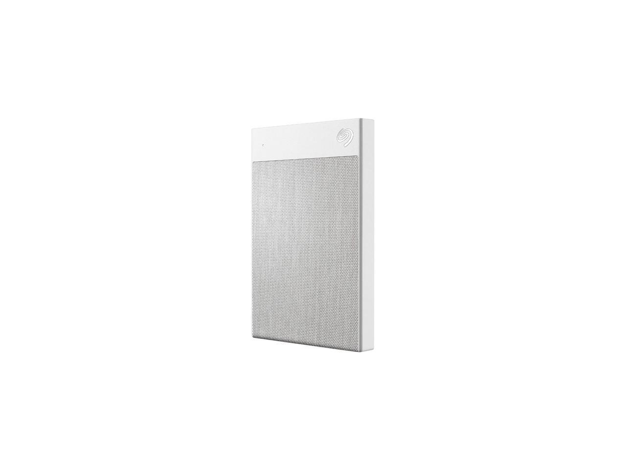 Seagate Backup Plus Ultra Touch 2TB External Hard Drive Portable White USB-C USB 3.0 (STHH2000402)