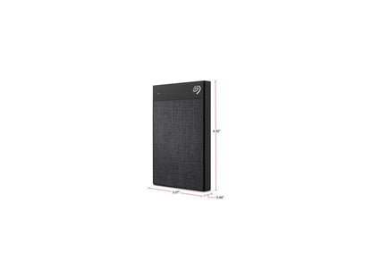 Seagate Backup Plus Ultra Touch 2TB External Hard Drive Portable USB-C USB 3.0 (STHH2000400)