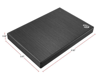 Seagate 1TB Backup Plus Slim Portable Drive USB 3.0 Model STHN1000400 Black
