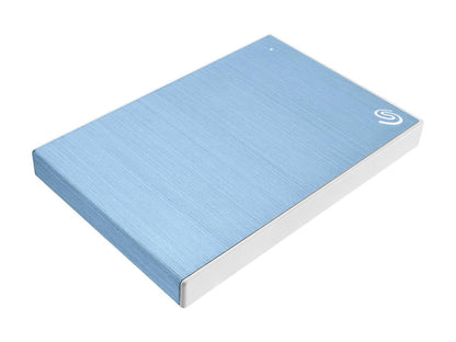 Seagate Backup Plus 4TB Portable Hard Drive - 2.5" External - Light Blue (STHP4000402)