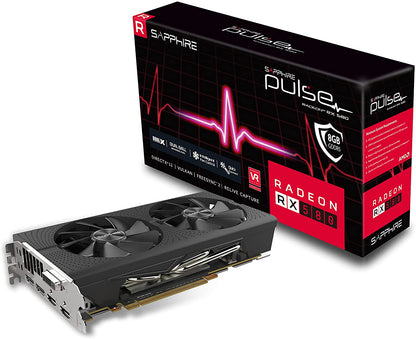 SAPPHIRE PULSE Radeon RX 580 DirectX 12 8GB 256-Bit GDDR5 PCI Express 3.0 CrossFireX Support Video Cards 11265-05-20G