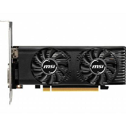 MSI G16504TPC VCX GeForce GTX 1650 4GT LP 4 GB GDDR5 128B PCIE HDMI DL-DVI-D Graphics Cards