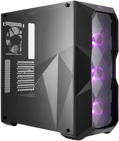 Cooler Master MasterBox TD500 ARGB MCB-D500D-KANN-S01 Black Steel, Plastic, Acrylic ATX Mid Tower Computer Case MCB-D500D-KANN-S01