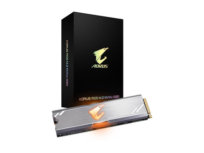 GIGABYTE AORUS M.2 2280 512GB PCI-Express 3.0 x4, NVMe 1.3 3D TLC ToshiBa BiCS3 Internal Solid State Drive (SSD) GP-ASM2NE2512GTTDR