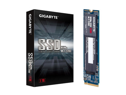 GIGABYTE M.2 2280 1TB PCI-Express 3.0 x4, NVMe 1.3 Internal Solid State Drive (SSD) GP-GSM2NE3100TNTD