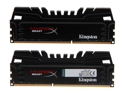 HyperX Beast 16GB (2 x 8GB) 240-Pin DDR3 SDRAM DDR3 2400 (PC3 19200) Desktop Memory Model KHX24C11T3K2/16X