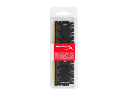 HyperX Predator 8GB (1 x 8GB) DDR4 2666MHz DRAM (Desktop Memory) CL13 1.35V Black DIMM (288-pin) HX426C13PB3/8 (Intel XMP)