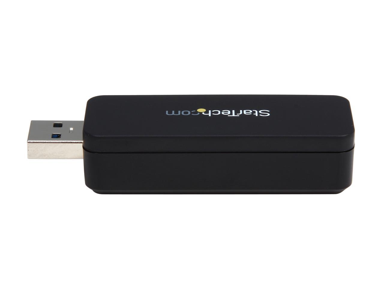 StarTech.com FCREADMICRO3 USB 3.0 External Flash Multi Media Memory Card Reader - USB 3 Card Reader - Portable External Mini Card Reader - SDHC MicroSD