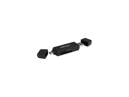 StarTech SDMSDRWU3AC StarTech.com USB Memory Card Reader - USB 3.0 SD Card Reader - Compact - 5 Gbps - USB Card Reader - MicroSD USB Adapter