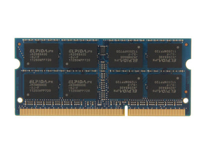Kingston 8GB 204-Pin DDR3 SO-DIMM DDR3 1333 Laptop Memory Model KVR1333D3S9/8G