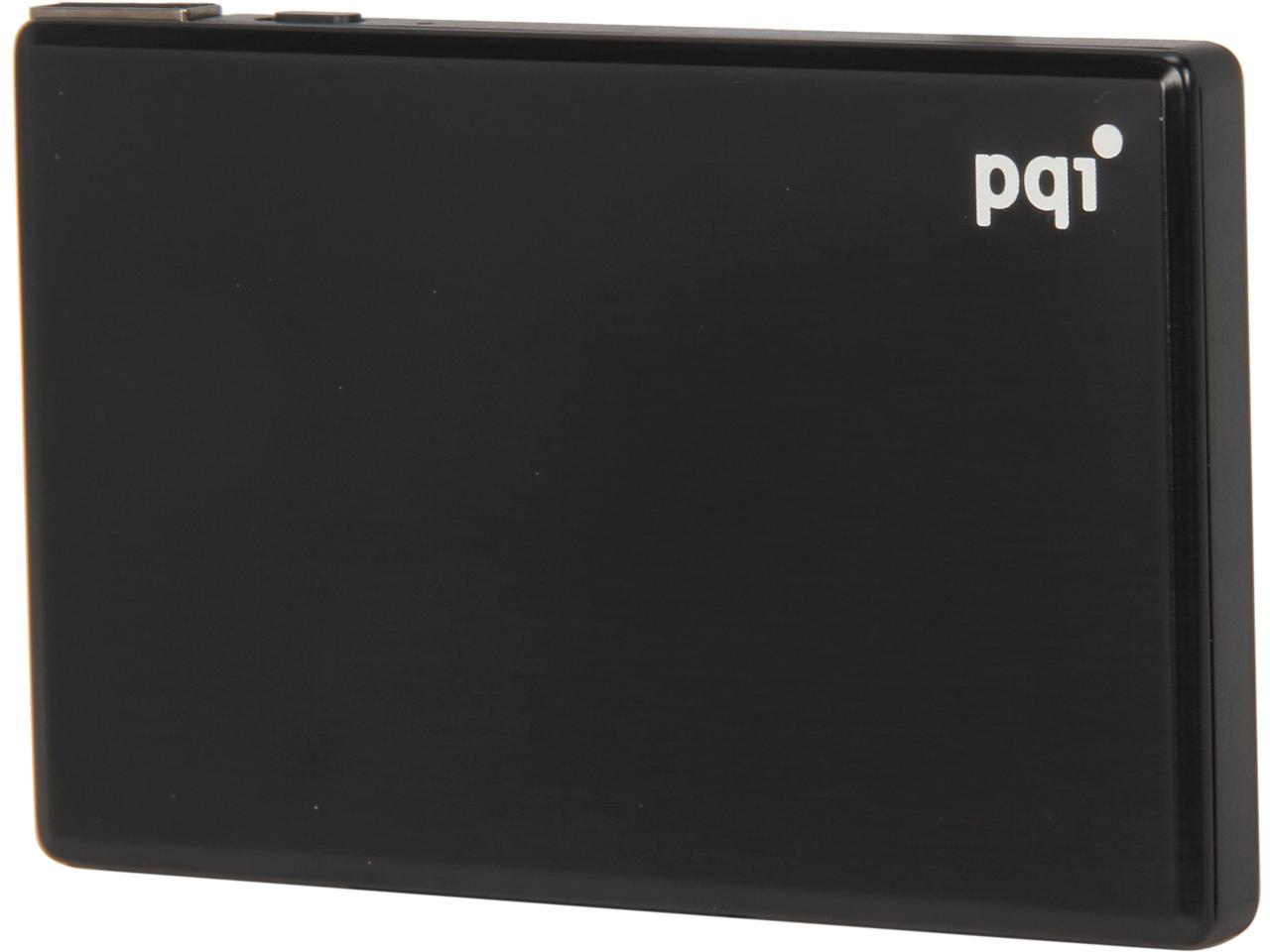 pqi 6W11-0000R1 Flash Reader/Drive Combo USB2.0 / IEEE 802.11b/g/n Air Drive A100 Wireless Portable USB Flash Drive (Black)