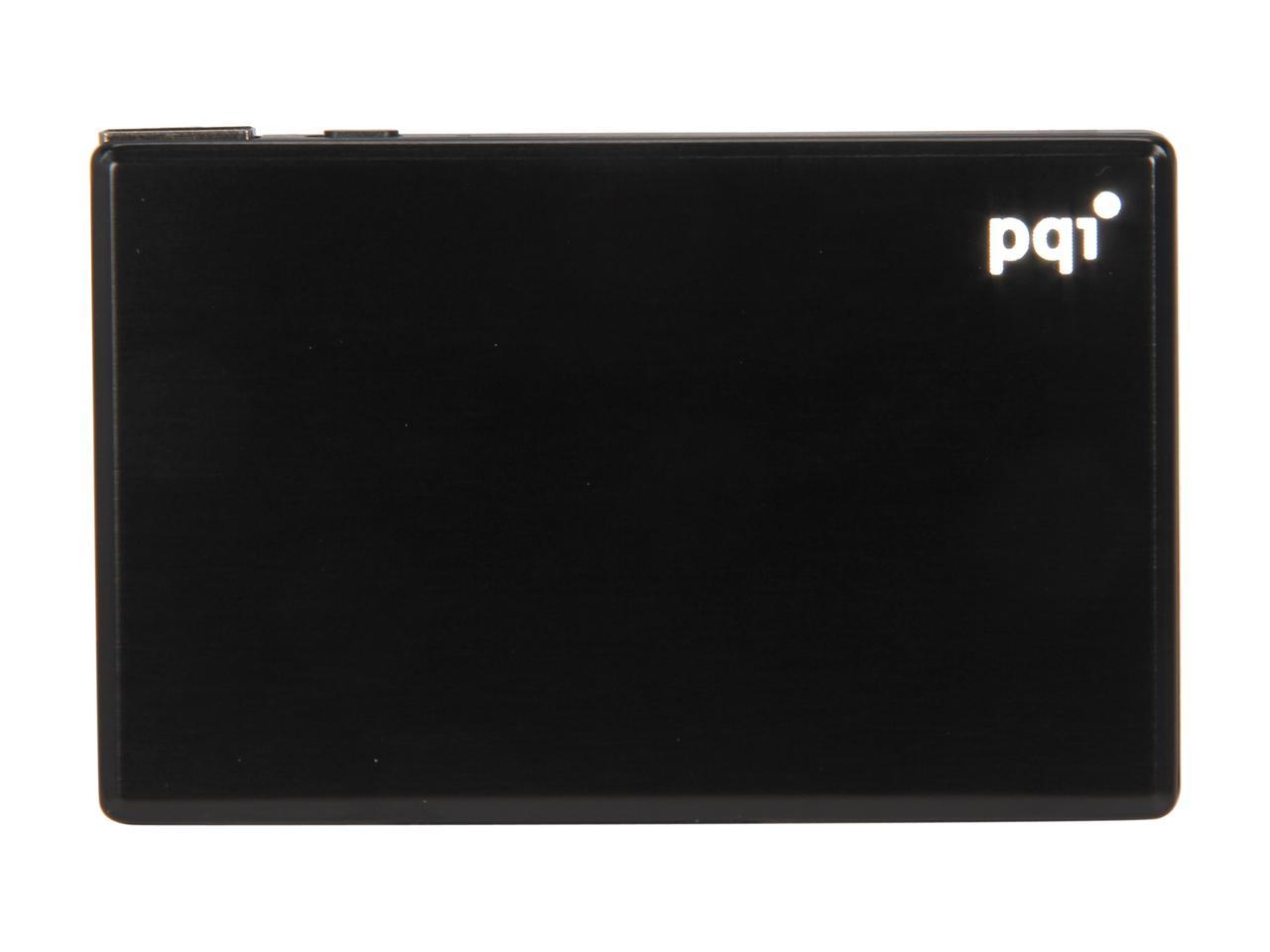 pqi 6W11-0000R1 Flash Reader/Drive Combo USB2.0 / IEEE 802.11b/g/n Air Drive A100 Wireless Portable USB Flash Drive (Black)