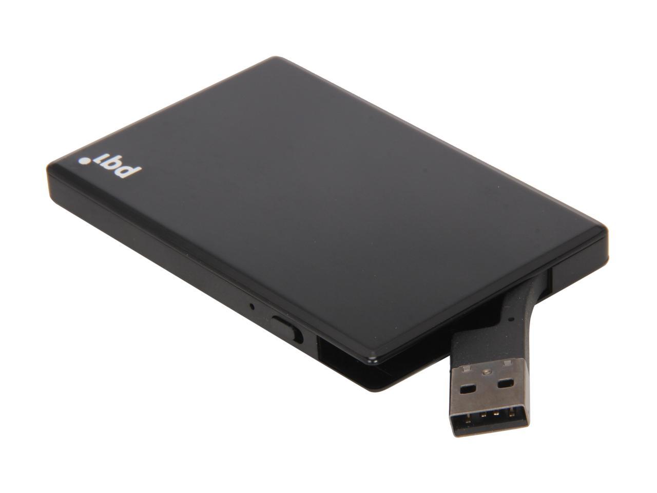 pqi 6W11-0000R1 Flash Reader/Drive Combo USB2.0 / IEEE 802.11b/g/n Air Drive A100 Wireless Portable USB Flash Drive (Black)