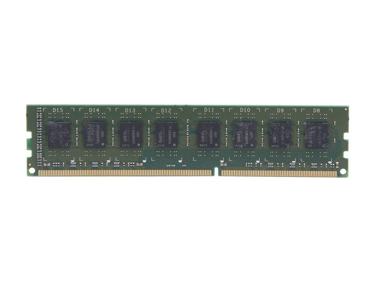 GeIL Green Series 8GB 240-Pin DDR3 SDRAM DDR3L 1333 (PC3L 10600) Desktop Memory Model GG38GB1333C9SC