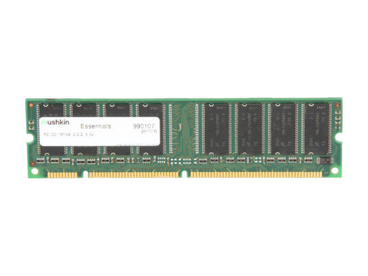 Mushkin Enhanced Essentials 256MB PC 100 System Memory Model 990107