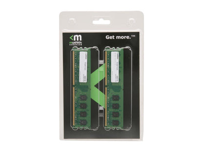 Mushkin Enhanced Essentials 4GB (2 x 2GB) DDR2 800 (PC2 6400) Dual Channel Kit Desktop Memory Model 996558