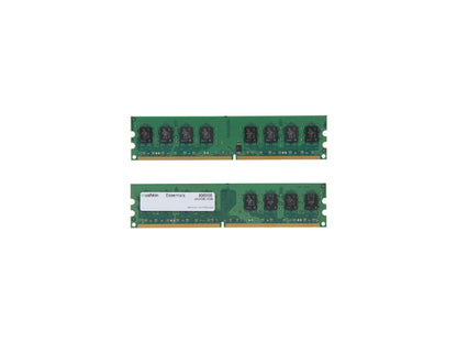 Mushkin Enhanced Essentials 4GB (2 x 2GB) DDR2 667 (PC2 5300) Dual Channel Kit Desktop Memory Model 996556