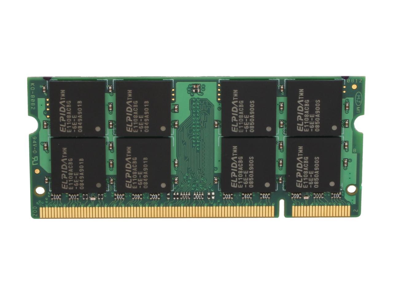 Mushkin Enhanced Essentials 2GB 200-Pin DDR2 SO-DIMM DDR2 667 (PC2 5300) Laptop Memory Model 991559