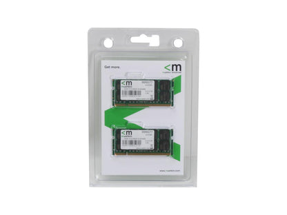 Mushkin Enhanced Essentials 4GB (2 x 2GB) 200-Pin DDR2 SO-DIMM DDR2 800 (PC2 6400) Dual Channel Kit Laptop Memory Model 996577