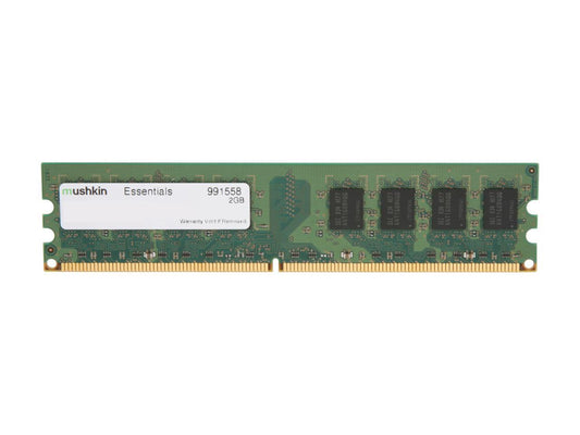 Mushkin Enhanced 2GB DDR2 800 (PC2 6400) Desktop Memory Model 991558
