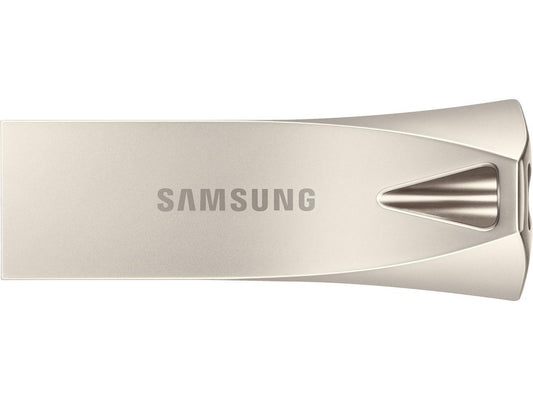 SAMSUNG 64GB BAR Plus (Metal) USB 3.1 Flash Drive, Speed Up to 300MB/s (MUF-64BE3/AM)