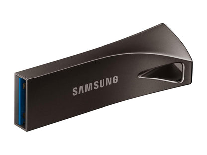 SAMSUNG 64GB BAR Plus (Metal) USB 3.1 Flash Drive, Speed Up to 300MB/s (MUF-64BE4/AM)