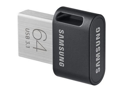 Samsung 64GB FIT Plus USB 3.1 Flash Drive, Speed Up to 200MB/s (MUF-64AB/AM)