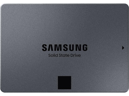 SAMSUNG 870 QVO Series 2.5" 4TB SATA III Samsung 4-bit MLC V-NAND Internal Solid State Drive (SSD) MZ-77Q4T0B/AM