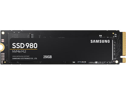 SAMSUNG 980 M.2 2280 250GB PCI-Express 3.0 x4, NVMe 1.4 V-NAND MLC Internal Solid State Drive (SSD) MZ-V8V250B/AM