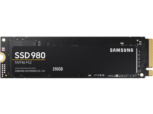 SAMSUNG 980 M.2 2280 250GB PCI-Express 3.0 x4, NVMe 1.4 V-NAND MLC Internal Solid State Drive (SSD) MZ-V8V250B/AM