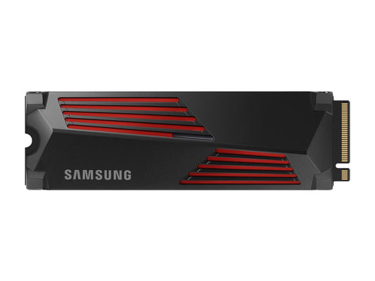 SAMSUNG 990 PRO w/ Heatsink Normal Package M.2 2280 1TB PCI-Express Gen 4.0 x4, NVMe 2.0 V7 V-NAND 3bit MLC Internal Solid State Drive (SSD) MZ-V9P1T0CW
