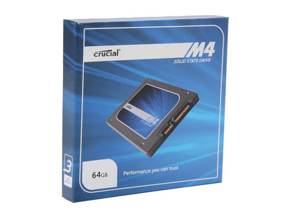 Crucial M4 2.5" 64GB SATA III MLC Internal Solid State Drive (SSD) CT064M4SSD2