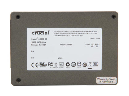 Crucial M4 2.5" 128GB SATA III MLC 7mm Internal Solid State Drive (SSD) CT128M4SSD1