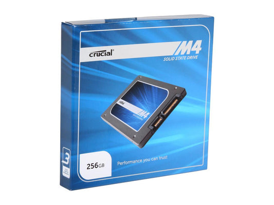 Crucial M4 2.5" 256GB SATA III MLC 7mm Internal Solid State Drive (SSD) CT256M4SSD1
