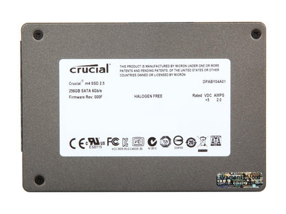Crucial M4 2.5" 256GB SATA III MLC 7mm Internal Solid State Drive (SSD) CT256M4SSD1