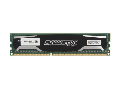 Crucial Ballistix Sport 4GB 240-Pin DDR3 SDRAM DDR3 1333 (PC3 10600) Desktop Memory Model BLS4G3D1339DS1S00