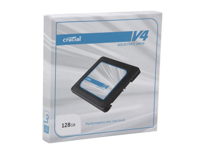 Crucial V4 2.5" 128GB SATA II MLC Internal Solid State Drive (SSD) SSD Only CT128V4SSD2