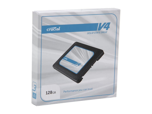 Crucial V4 2.5" 128GB SATA II MLC Internal Solid State Drive (SSD) SSD Only CT128V4SSD2